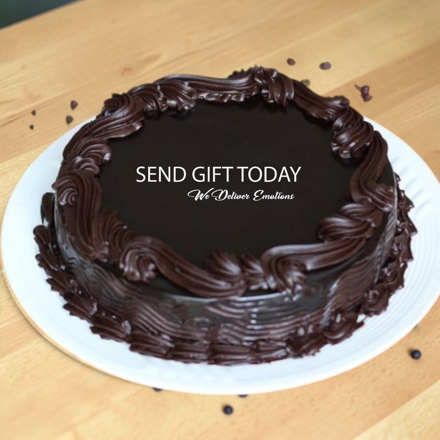 Chocolate cake Chocolate Cake (2lbs) - Image 1