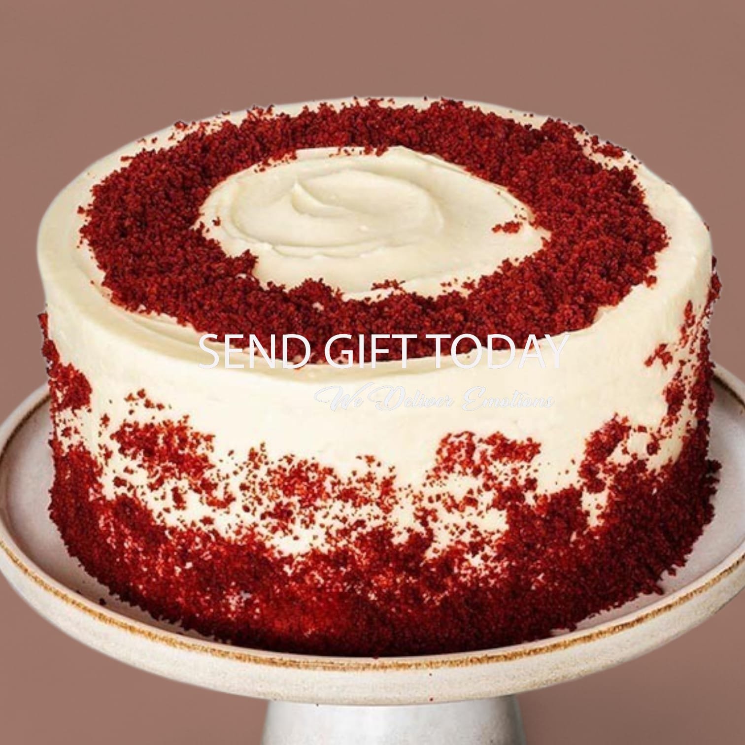 red velvet Red Velvet Cake (2lbs) - Image 1