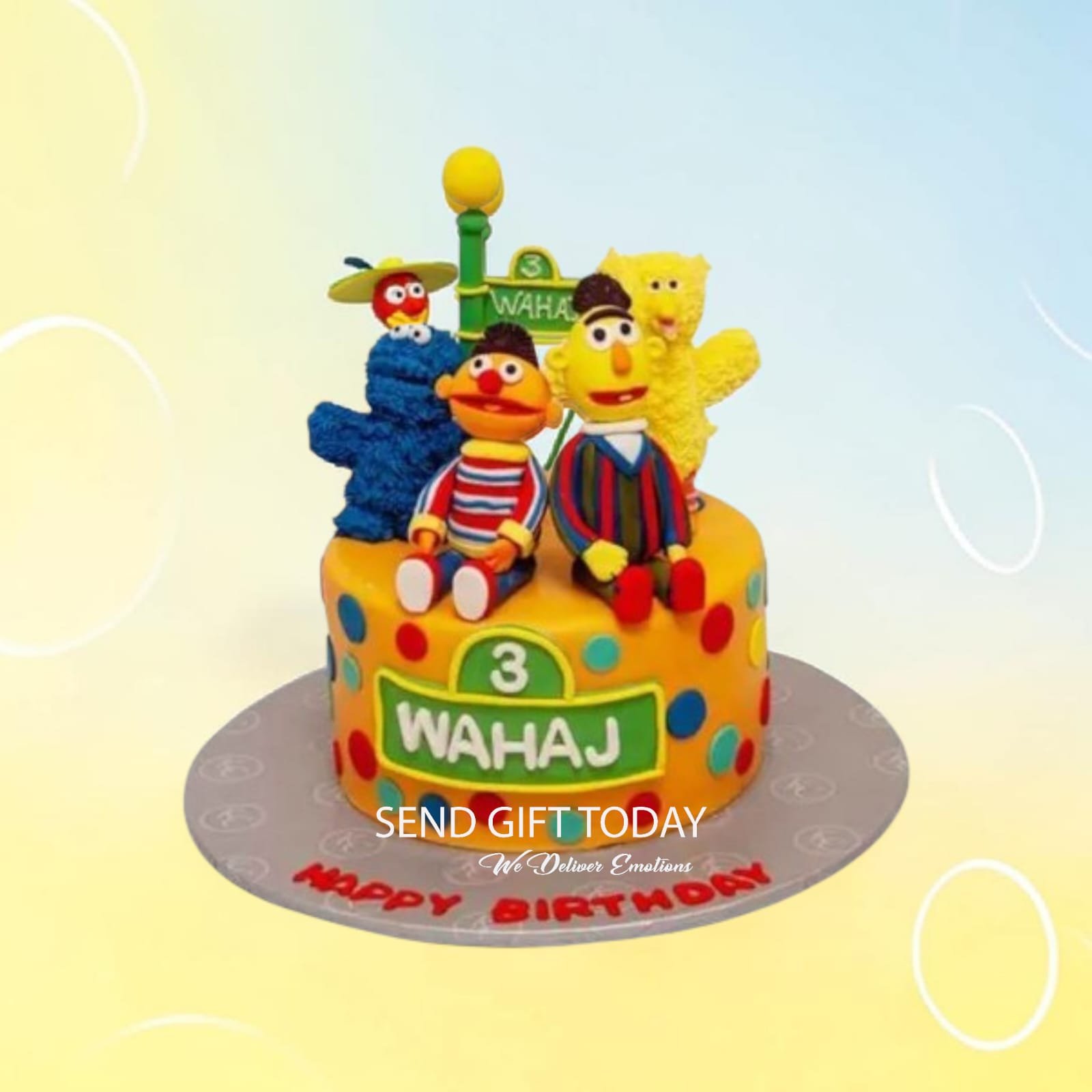 sesame streetcake Sesame Street Cake - Image 1