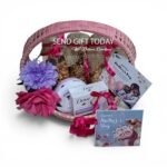 Pink Premium Dry Fruit & Dove Luxury Gift Basket 1