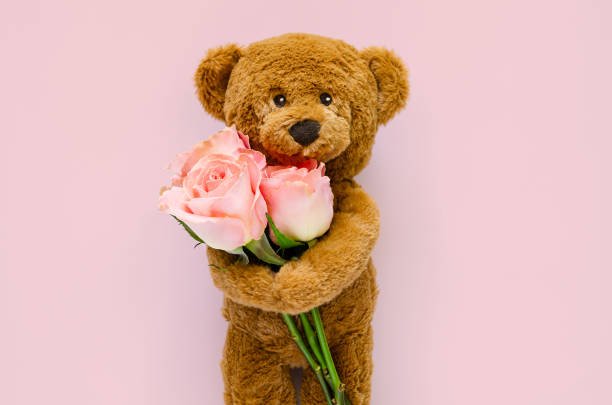 Teddy Bear, Chocolates, and Roses Combo